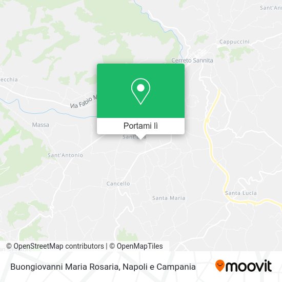 Mappa Buongiovanni Maria Rosaria