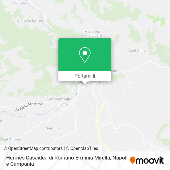 Mappa Hermes Casaidea di Romano Erminia Mirella