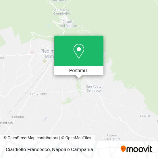 Mappa Ciardiello Francesco