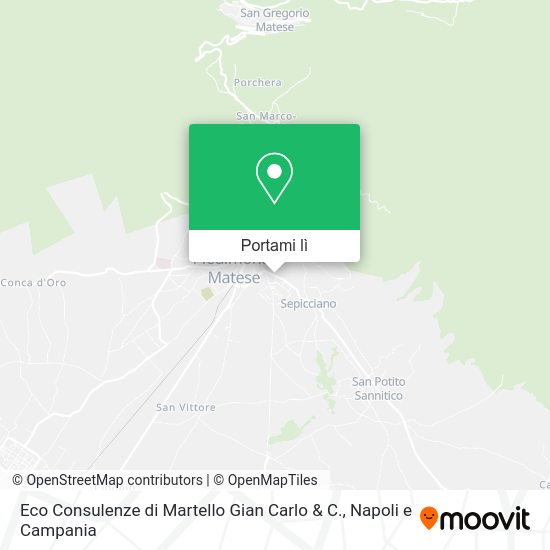 Mappa Eco Consulenze di Martello Gian Carlo & C.