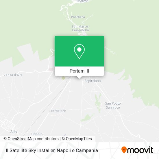 Mappa Il Satellite Sky Installer