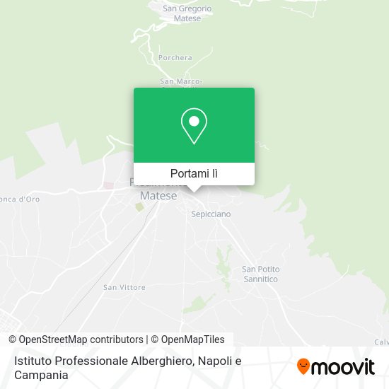 Mappa Istituto Professionale Alberghiero