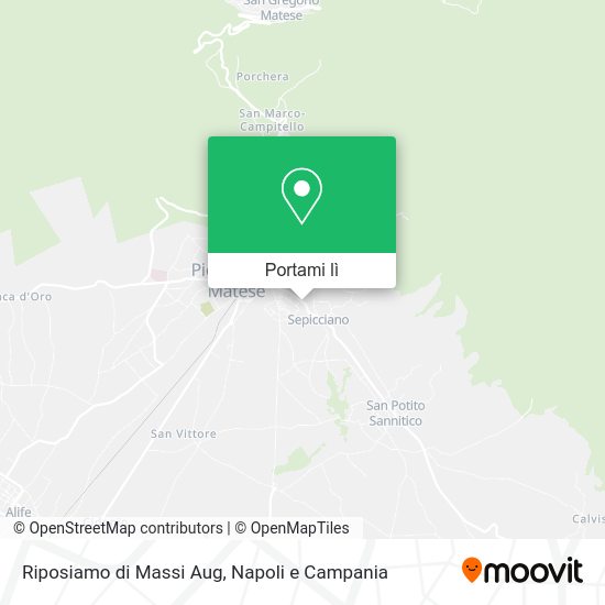 Mappa Riposiamo di Massi Aug