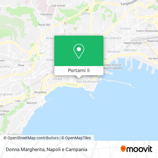 Mappa Donna Margherita