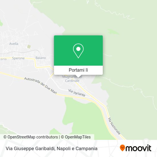 Mappa Via Giuseppe Garibaldi