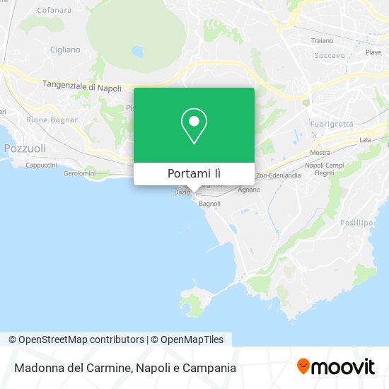 Mappa Madonna del Carmine