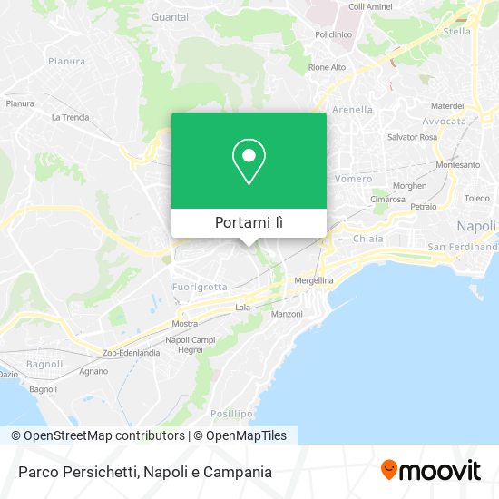Mappa Parco Persichetti