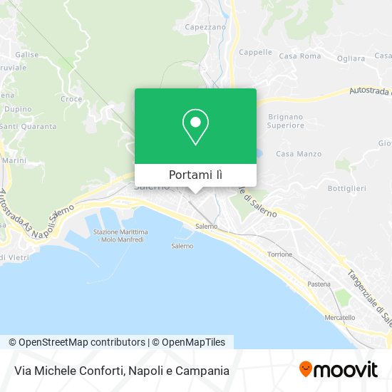 Mappa Via Michele Conforti