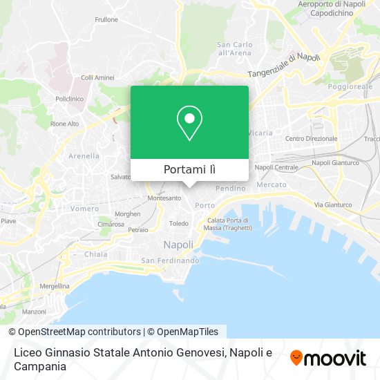 Mappa Liceo Ginnasio Statale Antonio Genovesi