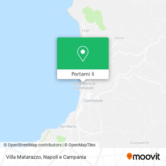 Mappa Villa Matarazzo