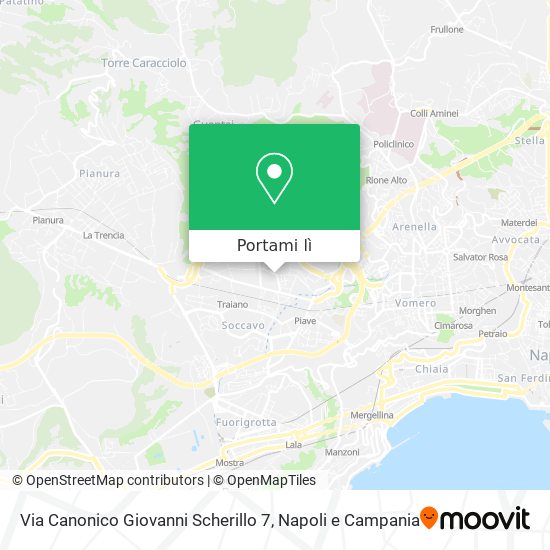 Mappa Via Canonico Giovanni Scherillo 7