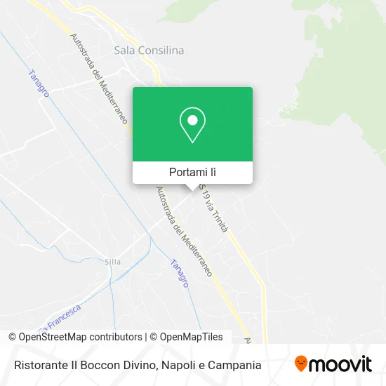 Mappa Ristorante Il Boccon Divino