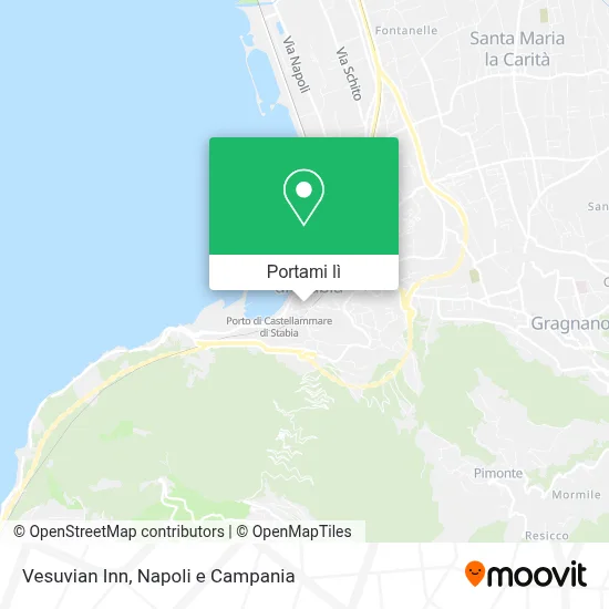 Mappa Vesuvian Inn