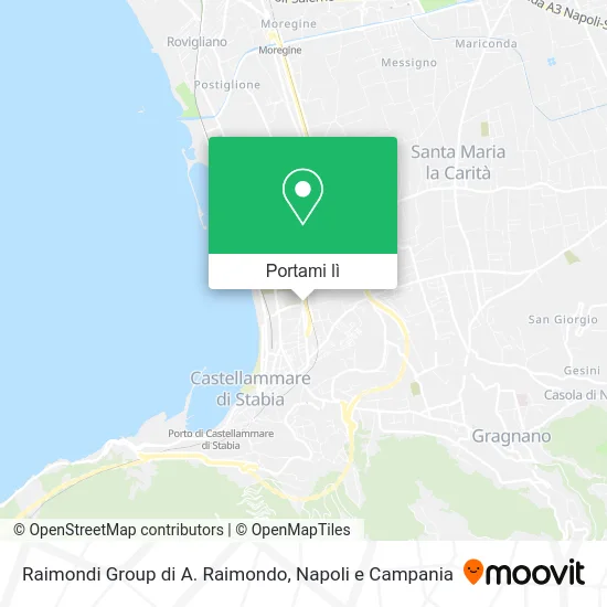 Mappa Raimondi Group di A. Raimondo