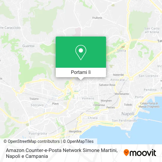 Mappa Amazon Counter-e-Posta Network Simone Martini