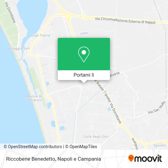 Mappa Riccobene Benedetto