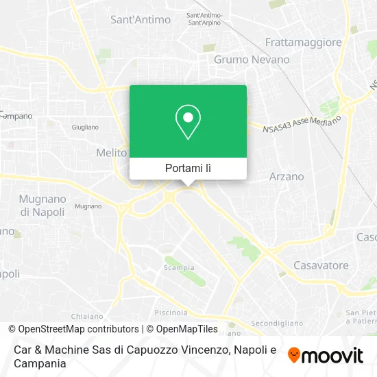 Mappa Car & Machine Sas di Capuozzo Vincenzo