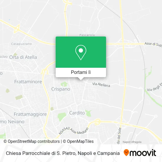 Mappa Chiesa Parrocchiale di S. Pietro