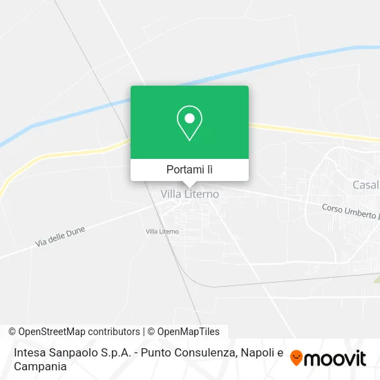 Mappa Intesa Sanpaolo S.p.A. - Punto Consulenza