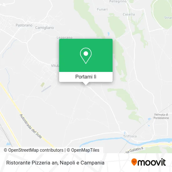 Mappa Ristorante Pizzeria an