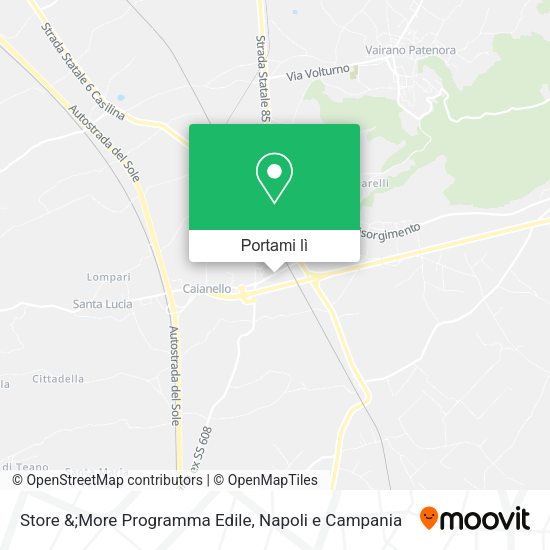 Mappa Store &;More Programma Edile