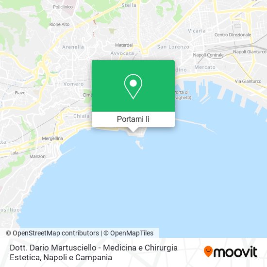 Mappa Dott. Dario Martusciello - Medicina e Chirurgia Estetica