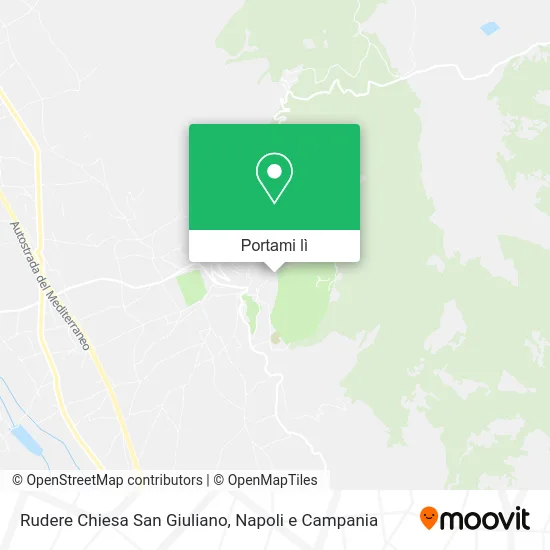 Mappa Rudere Chiesa San Giuliano