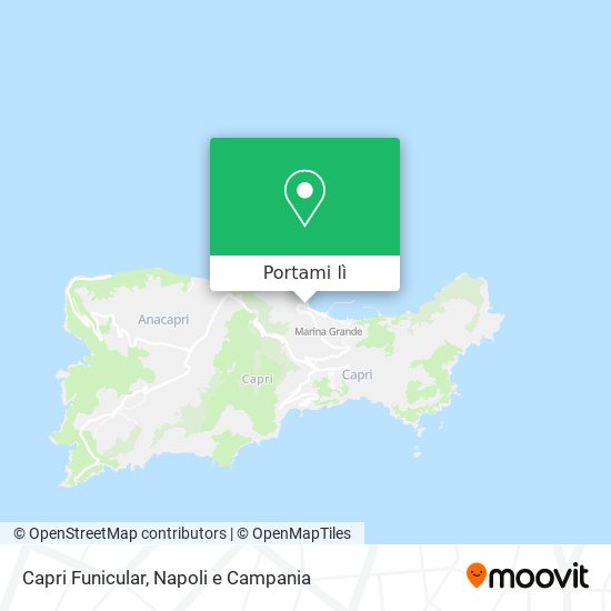 Mappa Capri Funicular