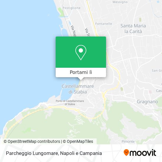 Mappa Parcheggio Lungomare