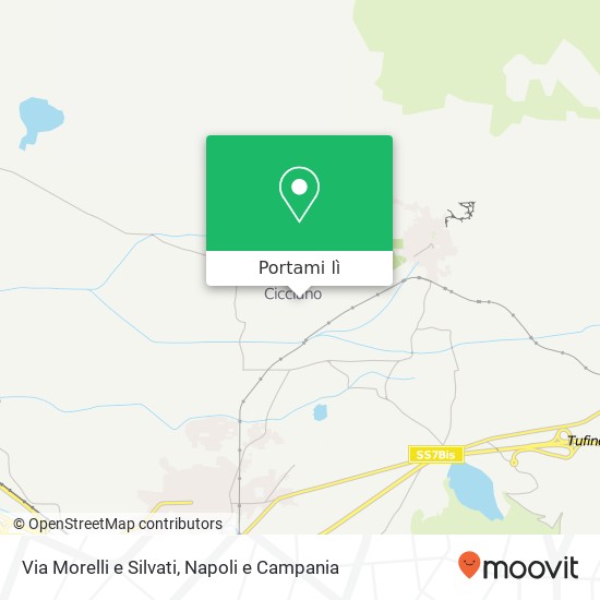 Mappa Via Morelli e Silvati