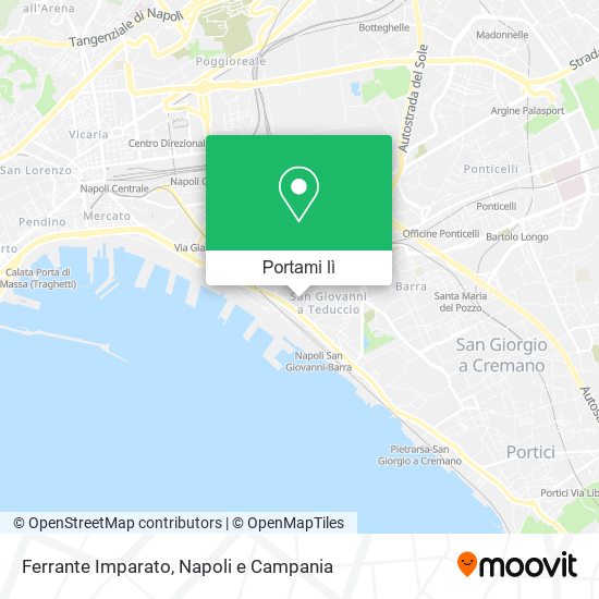 Mappa Ferrante Imparato
