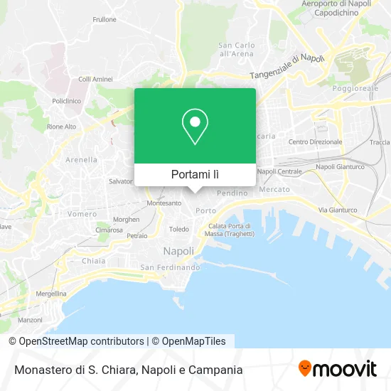 Mappa Monastero di S. Chiara