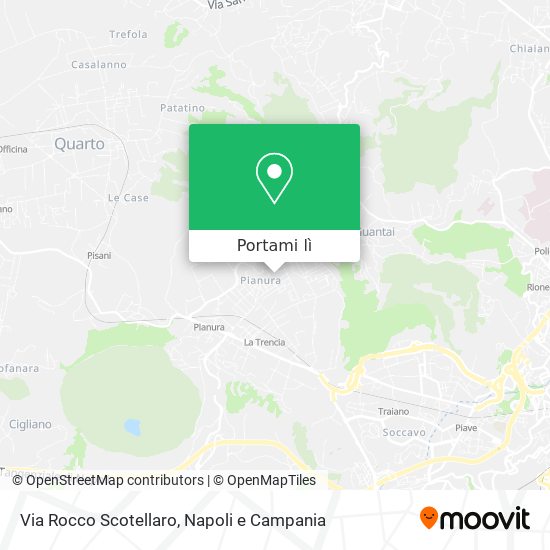 Mappa Via Rocco Scotellaro