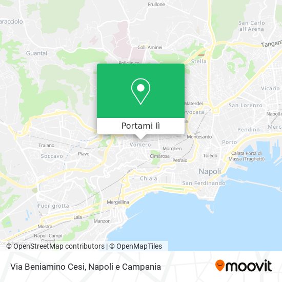Mappa Via Beniamino Cesi