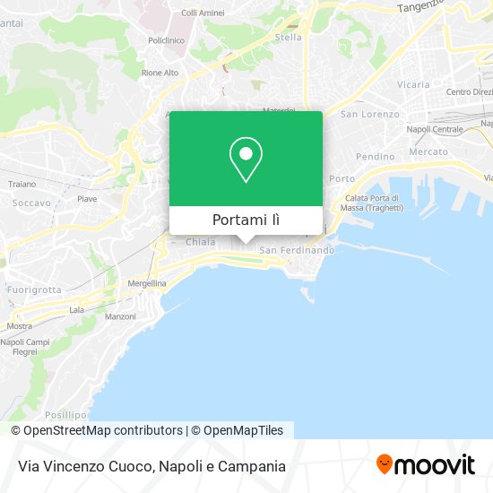 Mappa Via Vincenzo Cuoco
