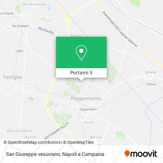 Mappa San Giuseppe vesuviano