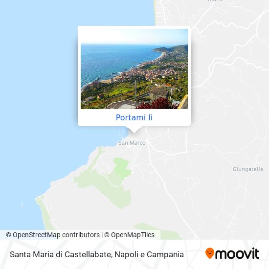 Mappa Santa Maria di Castellabate