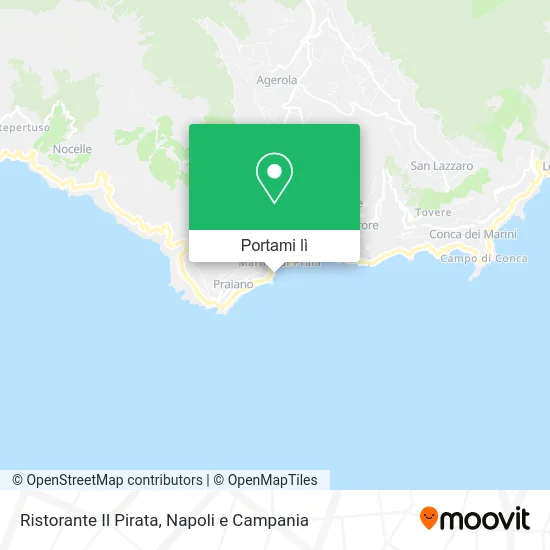 Mappa Ristorante Il Pirata
