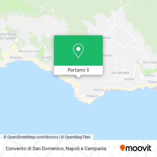 Mappa Convento di San Domenico