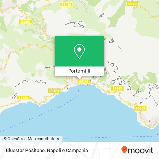 Mappa Bluestar Positano