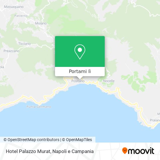 Mappa Hotel Palazzo Murat