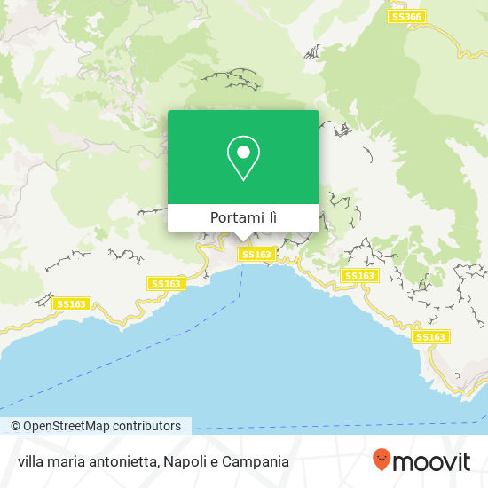 Mappa villa maria antonietta