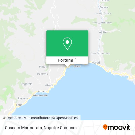 Mappa Cascata Marmorata