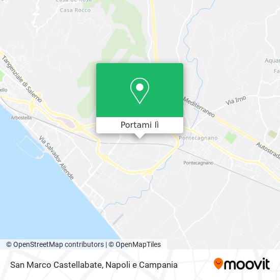 Mappa San Marco Castellabate