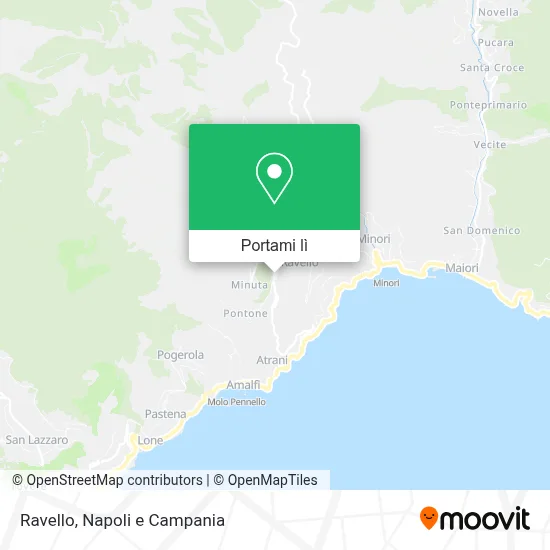 Mappa Ravello