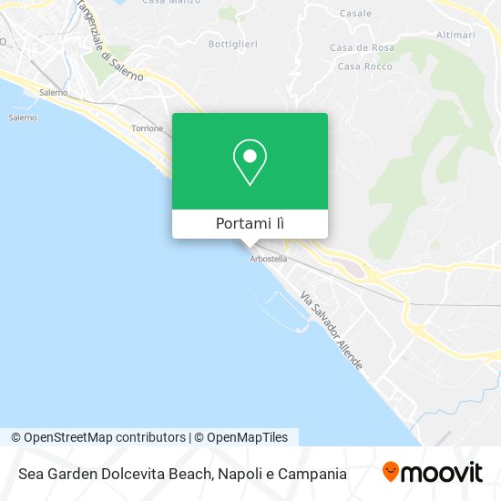 Mappa Sea Garden Dolcevita Beach