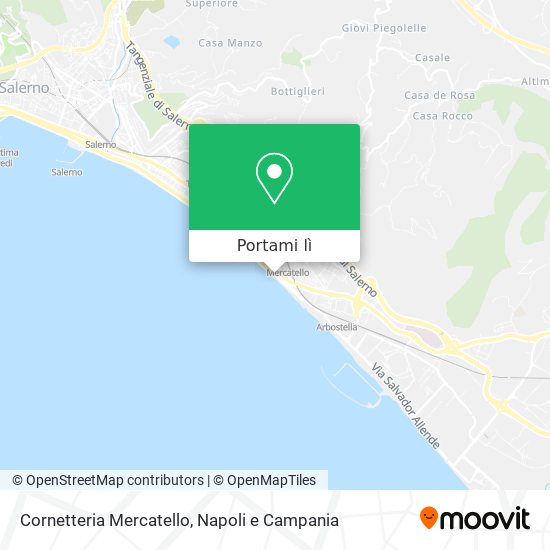 Mappa Cornetteria Mercatello
