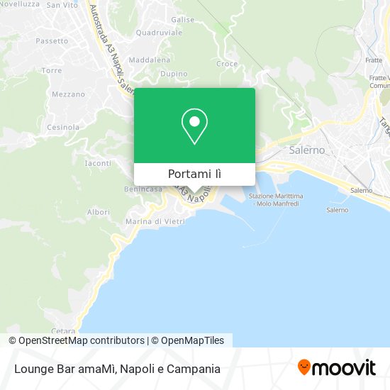 Mappa Lounge Bar amaMì
