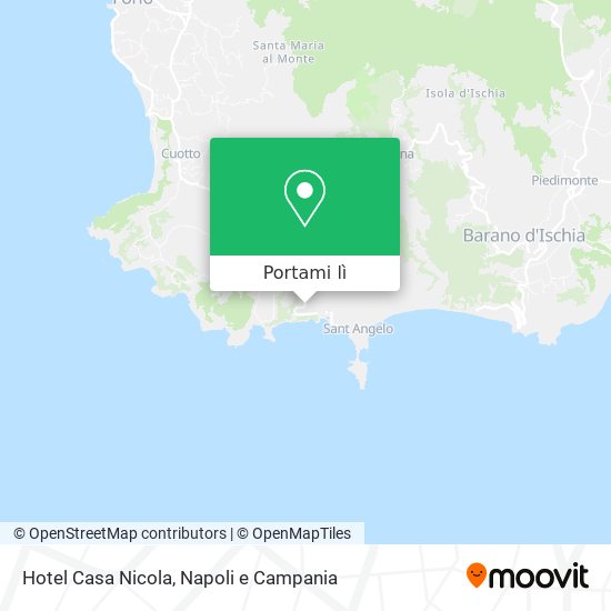 Mappa Hotel Casa Nicola