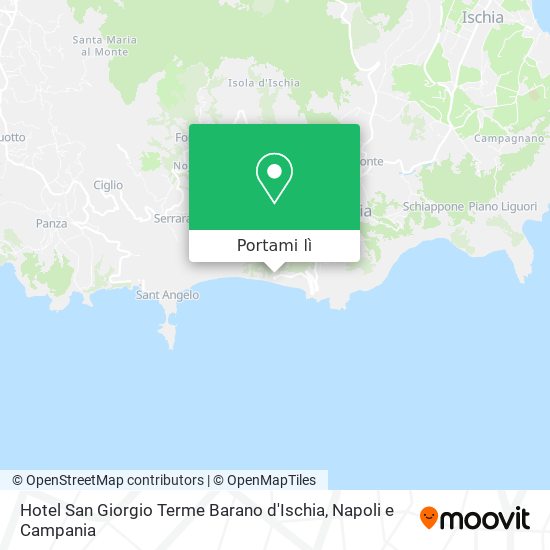 Mappa Hotel San Giorgio Terme Barano d'Ischia